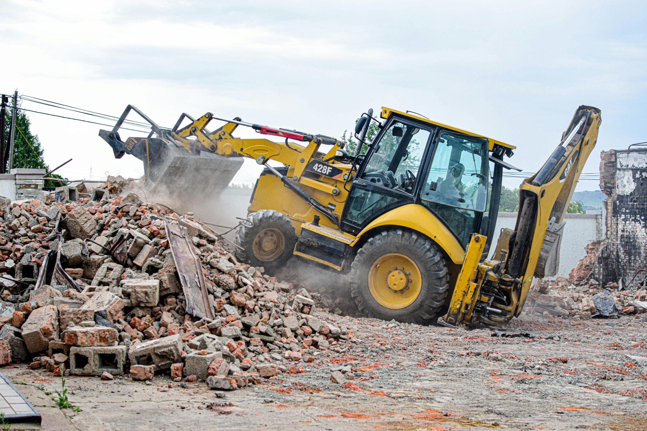 Site preparation — Grover D-Struction